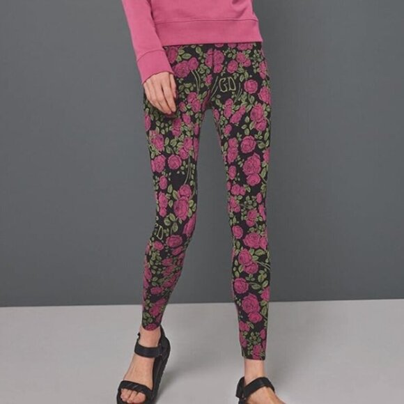 Pact Organic Grateful Dead Cotton Leggings Small - Picture 1 of 14